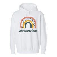 I Read Banned Books, Reader, Bookworm Garment-Dyed Fleece Hoodie