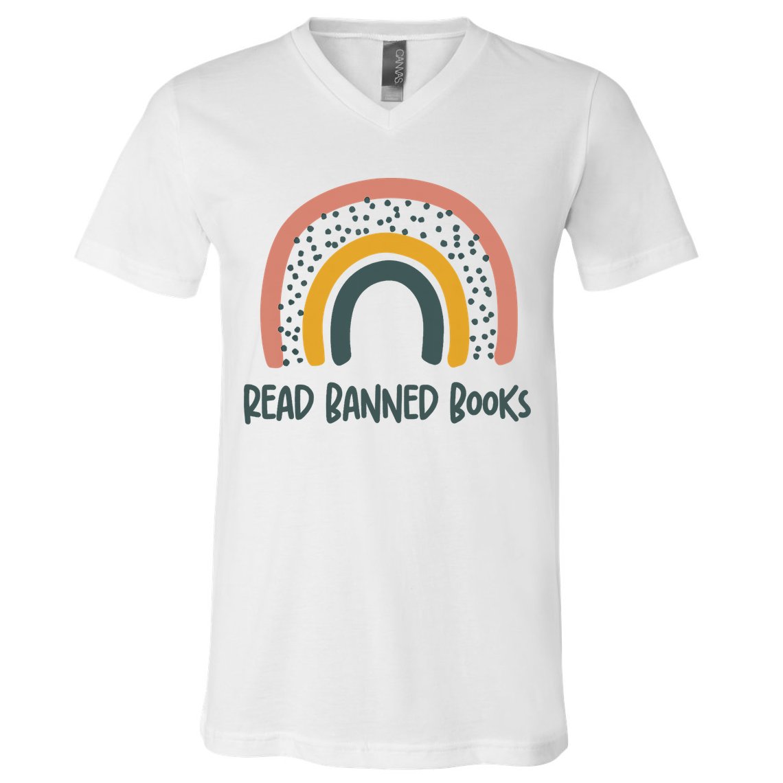 I Read Banned Books, Reader, Bookworm V-Neck T-Shirt