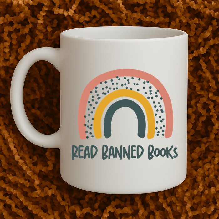 I Read Banned Books, Reader, Bookworm Mug