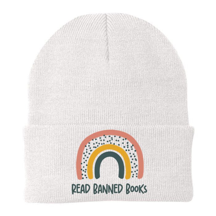 I Read Banned Books, Reader, Bookworm Knit Cap Winter Beanie