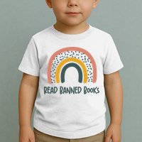 I Read Banned Books, Reader, Bookworm Toddler T-Shirt