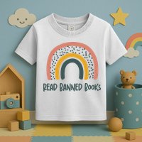 I Read Banned Books, Reader, Bookworm Toddler T-Shirt