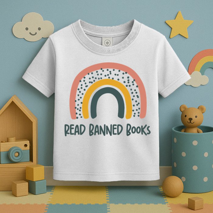 I Read Banned Books, Reader, Bookworm Toddler T-Shirt