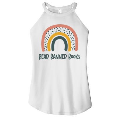 I Read Banned Books, Reader, Bookworm Women's Perfect Tri Rocker Tank