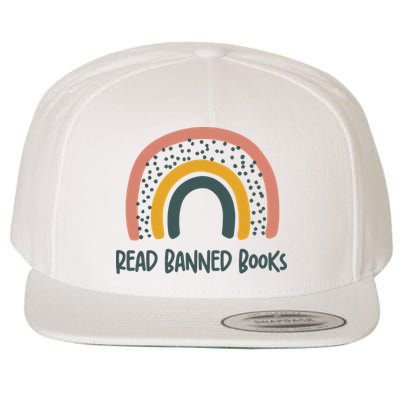I Read Banned Books, Reader, Bookworm Wool Snapback Cap