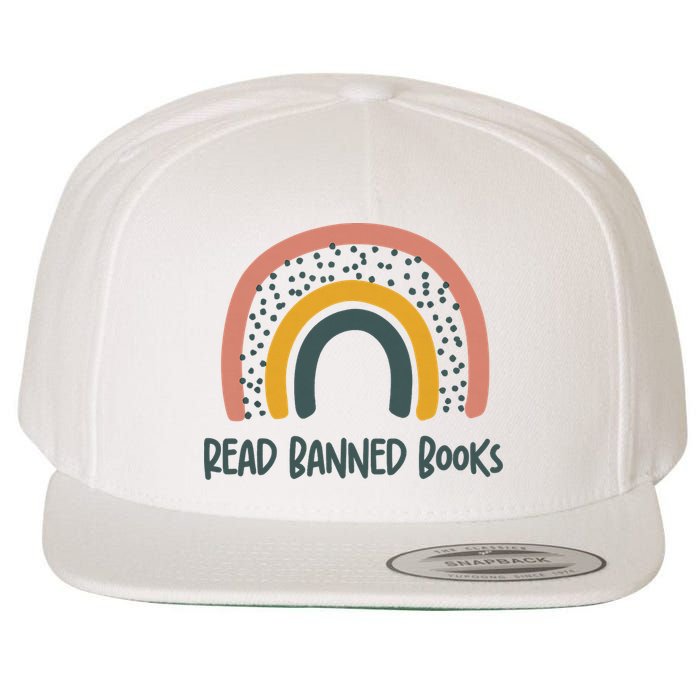 I Read Banned Books, Reader, Bookworm Wool Snapback Cap