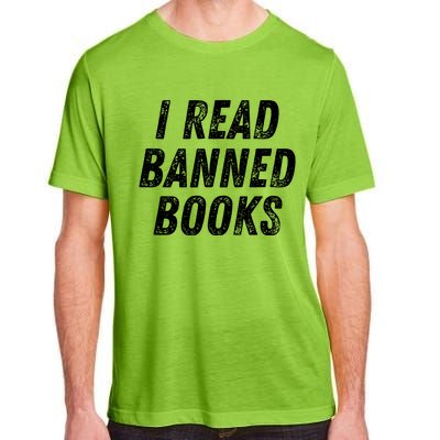 I Read Banned Books Im With The Banned Vintage Retro Adult ChromaSoft Performance T-Shirt