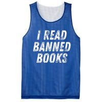 I Read Banned Books Im With The Banned Vintage Retro Mesh Reversible Basketball Jersey Tank