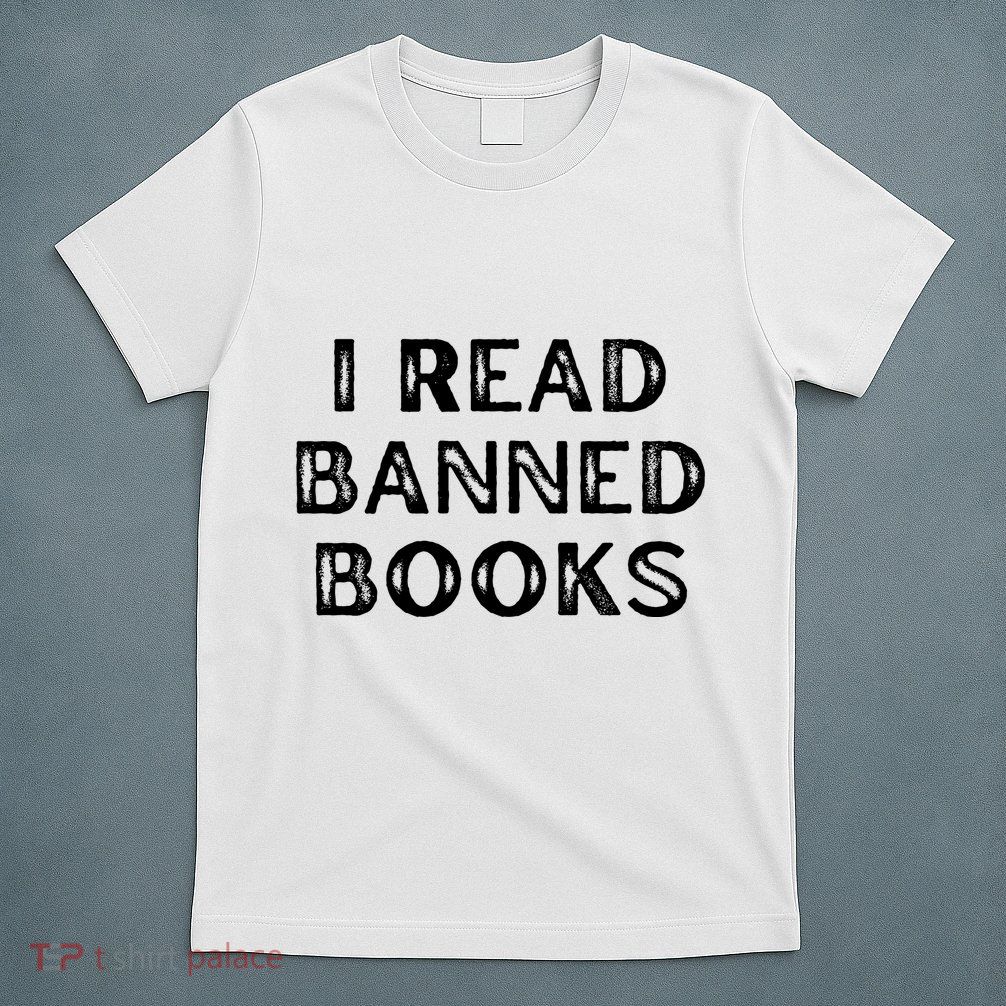 I Read Banned Books Im With The Banned Vintage Retro T-Shirt