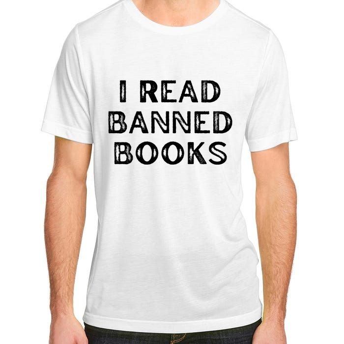 I Read Banned Books Im With The Banned Vintage Retro Adult ChromaSoft Performance T-Shirt