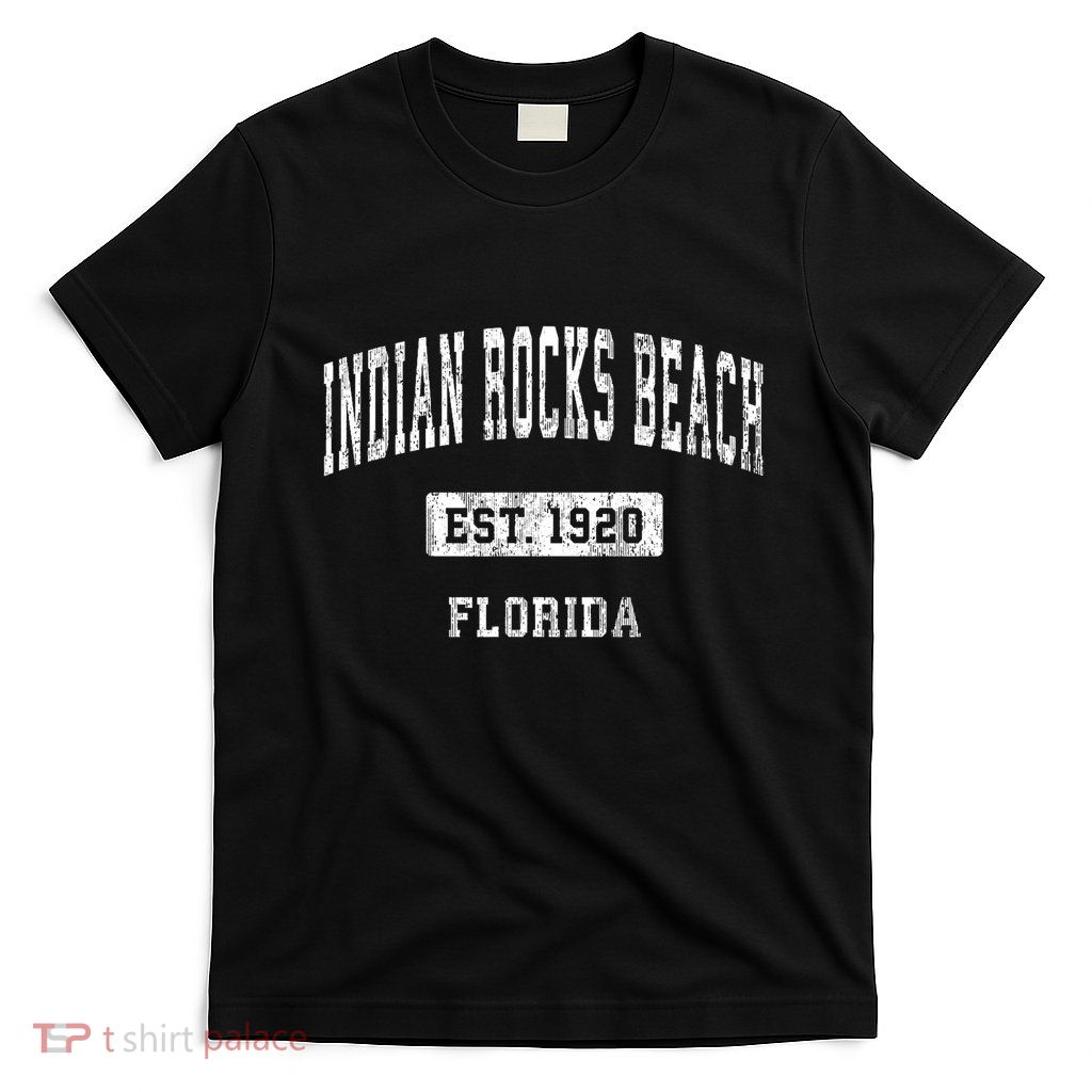 Indian Rocks Beach Florida Fl Vintage Sports Established T-Shirt