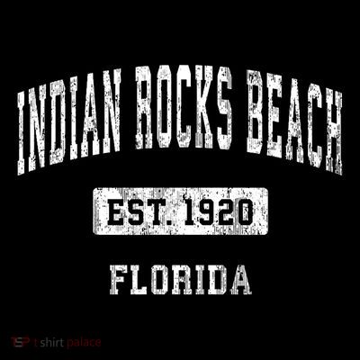 Indian Rocks Beach Florida Fl Vintage Sports Established T-Shirt