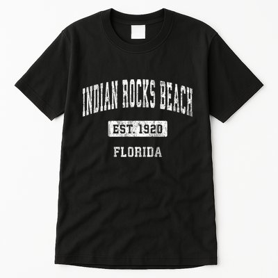 Indian Rocks Beach Florida Fl Vintage Sports Established Tall T-Shirt