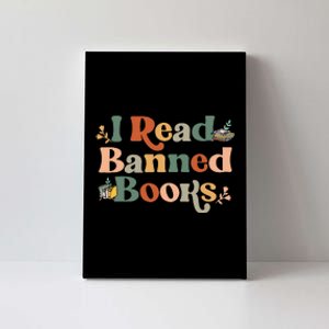 I Read Banned Books Week Librarian Freadom Reader Nerd Men Canvas