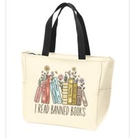 I Read Banned Books Zip Tote Bag