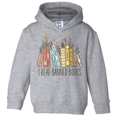 I Read Banned Books Toddler Hoodie