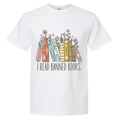 I Read Banned Books Garment-Dyed Heavyweight T-Shirt