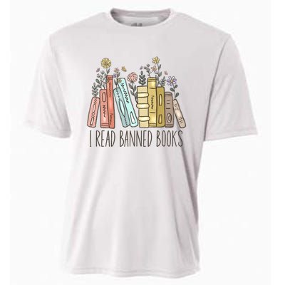 I Read Banned Books Cooling Performance Crew T-Shirt