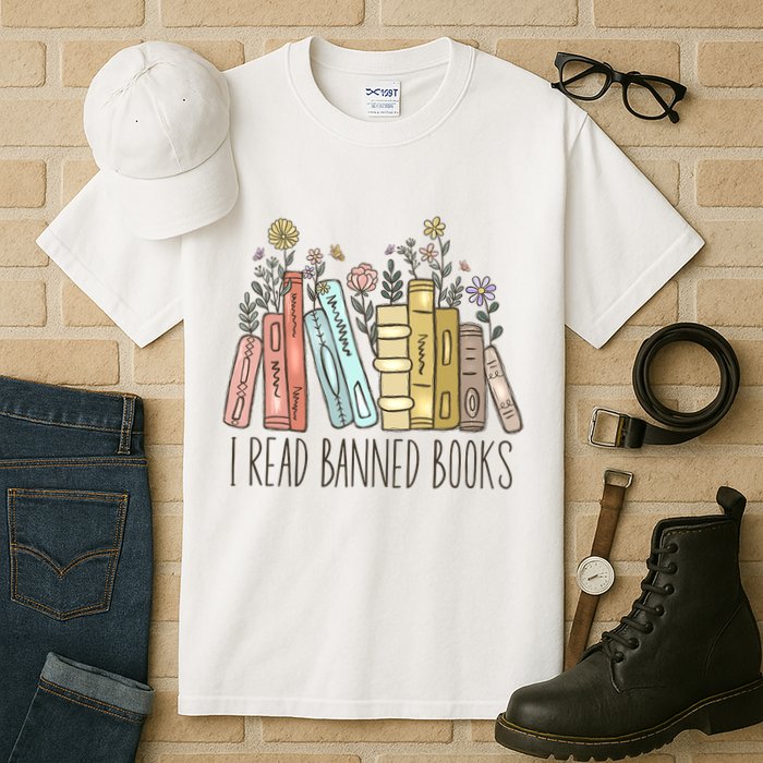 I Read Banned Books Tall T-Shirt