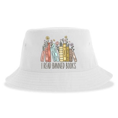 I Read Banned Books Sustainable Bucket Hat