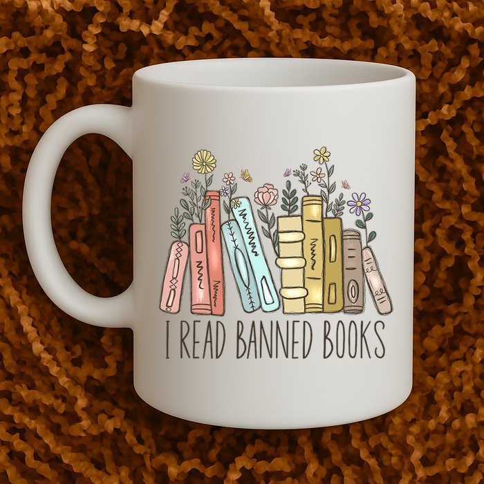 I Read Banned Books Mug