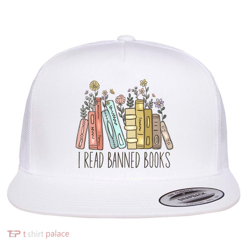 I Read Banned Books Flatbill Hat