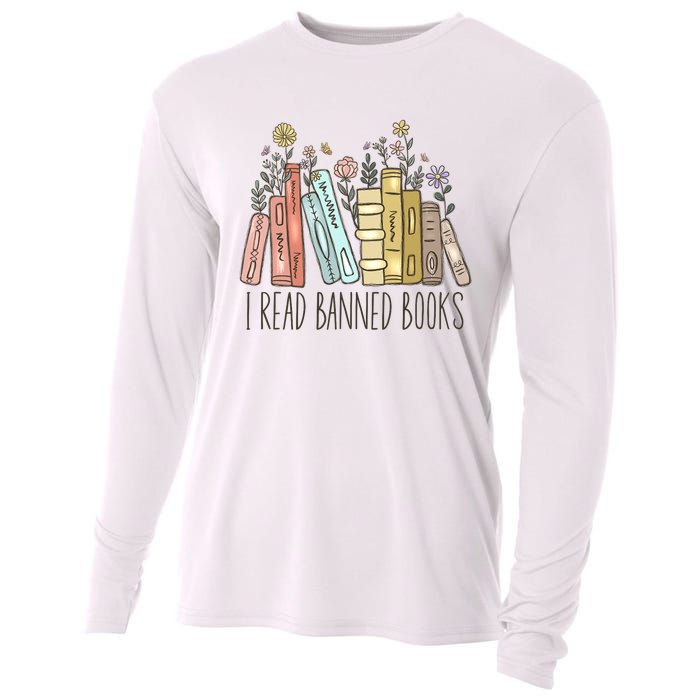 I Read Banned Books Cooling Performance Long Sleeve Crew