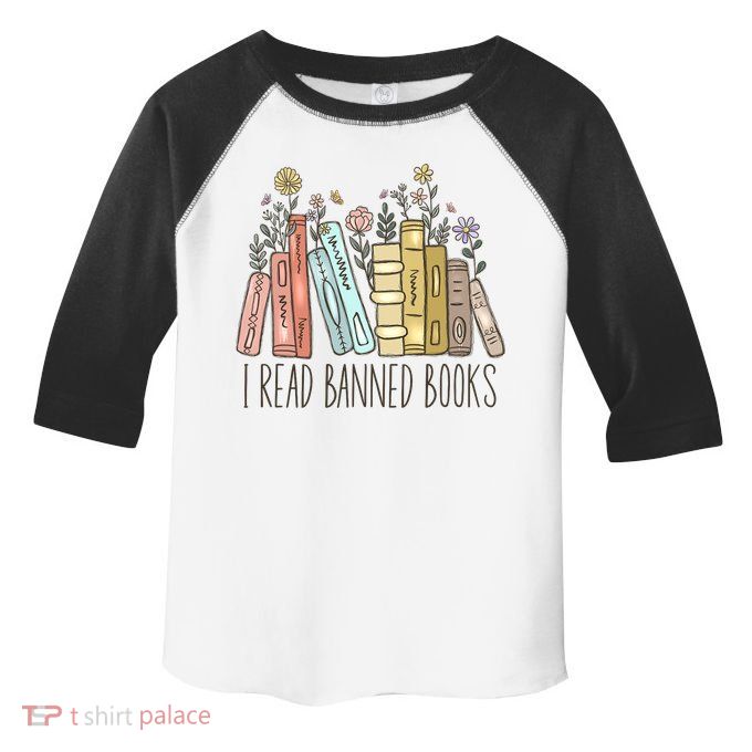 I Read Banned Books Toddler Fine Jersey T-Shirt