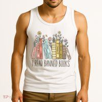I Read Banned Books Tank Top