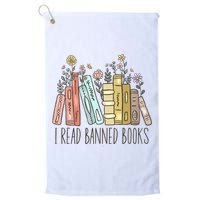I Read Banned Books Golf Towel
