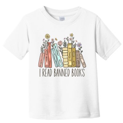 I Read Banned Books Toddler T-Shirt