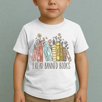 I Read Banned Books Toddler T-Shirt