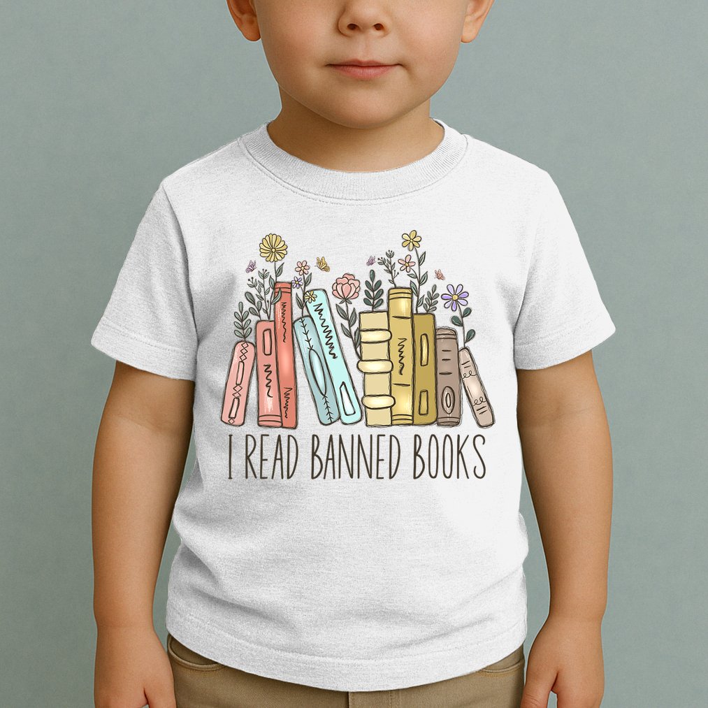 I Read Banned Books Toddler T-Shirt