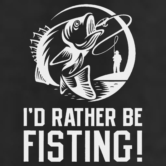 ID Rather Be Fisting Cool Comfort Performance Bucket Hat