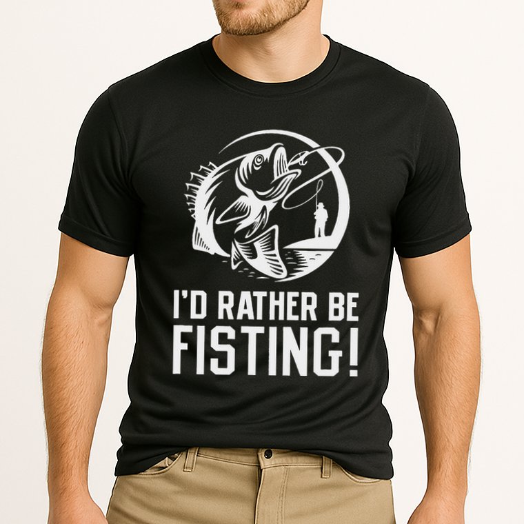 ID Rather Be Fisting Performance Shirt