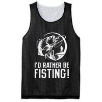ID Rather Be Fisting Mesh Reversible Basketball Jersey Tank
