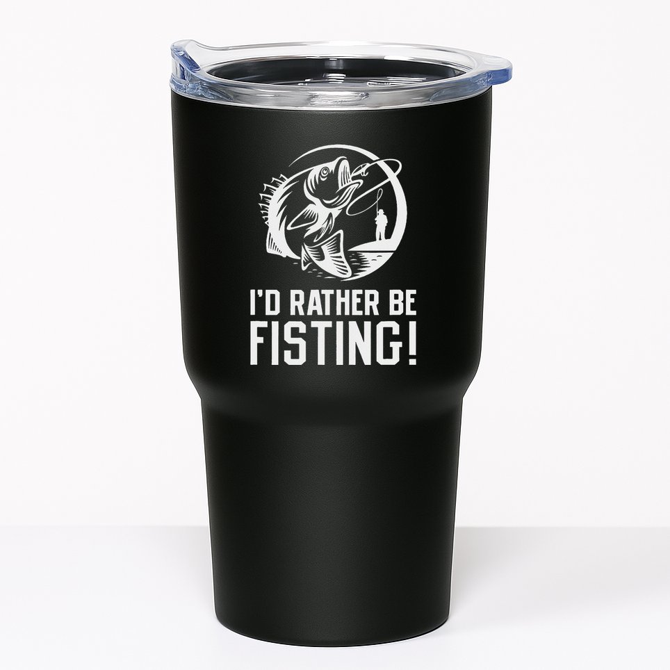 ID Rather Be Fisting Tumbler