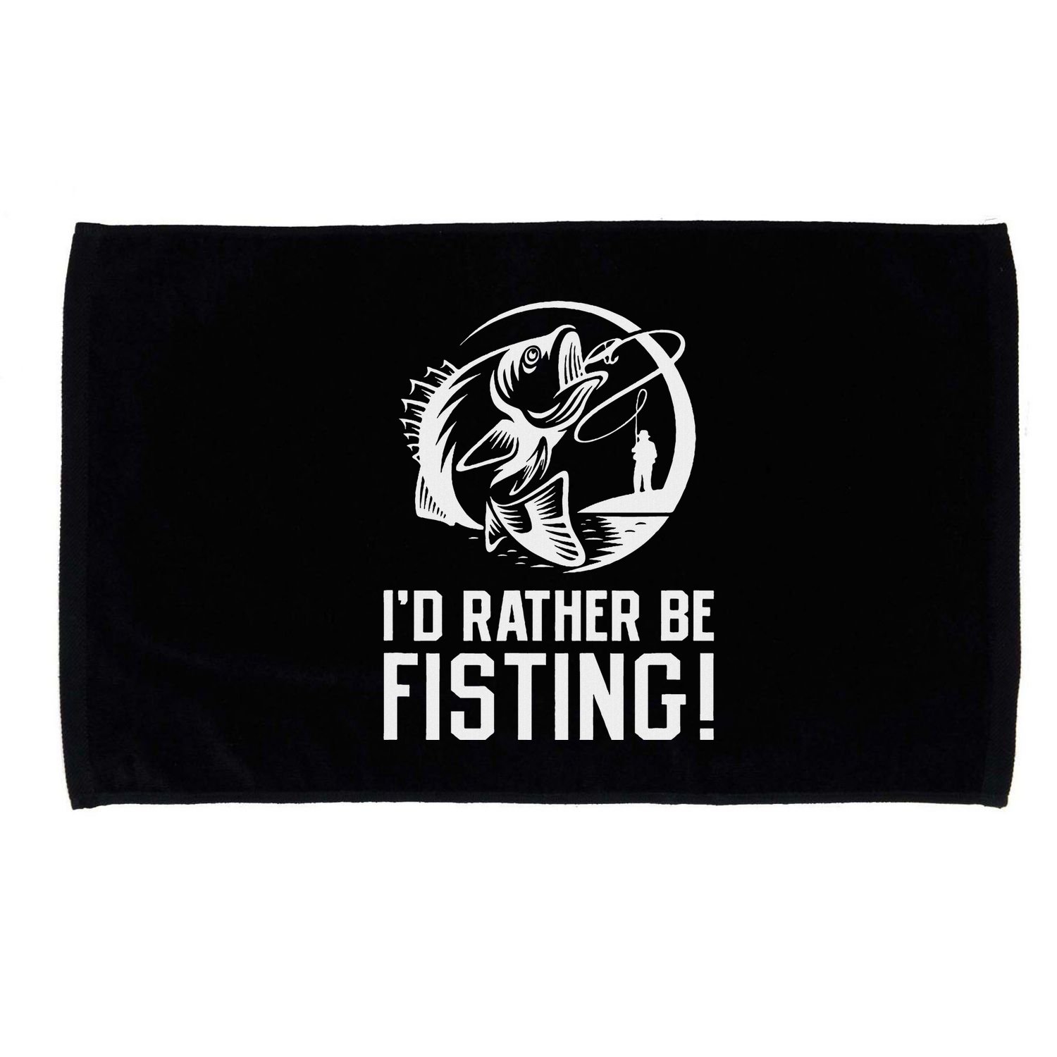 ID Rather Be Fisting Microfiber Hand Towel