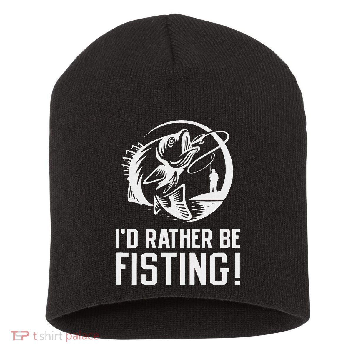 ID Rather Be Fisting Short Acrylic Beanie