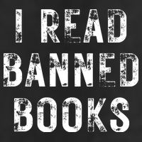 I Read Banned Books Im With The Banned Vintage Retro Golf Towel