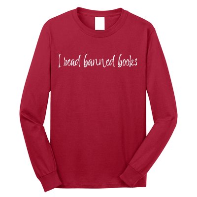 I Read Banned Books Funny Gift Long Sleeve Shirt