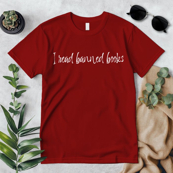 I Read Banned Books Funny Gift Premium T-Shirt