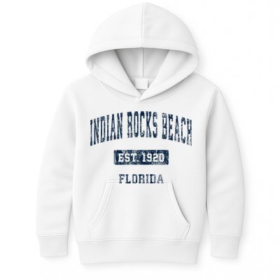 Indian Rocks Beach Florida FL Vintage Sports Established Nav Kids Hoodie