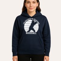I'd Rather Be Playing Baseball Tee Baseball Player, Coach Hoodie