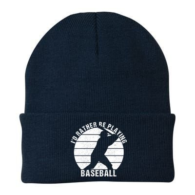 I'd Rather Be Playing Baseball Tee Baseball Player, Coach Beanie
