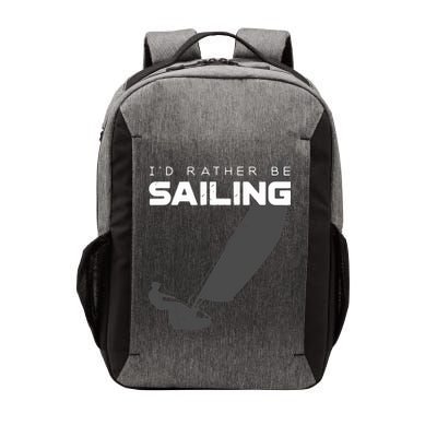 I'd Rather Be Sailing Vintage Sailing Vector Backpack