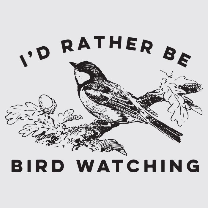 Id Rather Be Bird Watching Birding Nerd Gift Watcher Womens Funnel Neck Pullover Hood