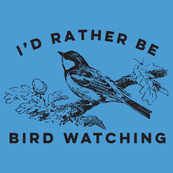 Id Rather Be Bird Watching Birding Nerd Gift Watcher Tie Dye Hoodie