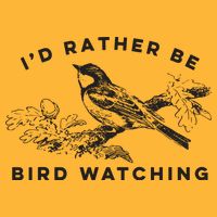 Id Rather Be Bird Watching Birding Nerd Gift Watcher Sustainable Knit Beanie