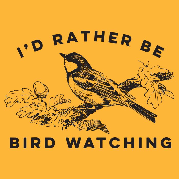Id Rather Be Bird Watching Birding Nerd Gift Watcher Sustainable Knit Beanie